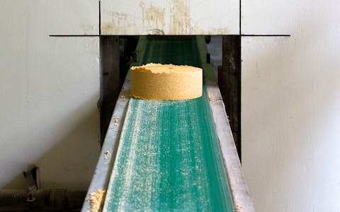 Línea de producción y envasado industrial